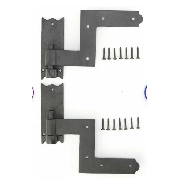 Renovators Supply Manufacturing Black Wrought Iron Shutter Face NEW Black - Picture 3 of 4